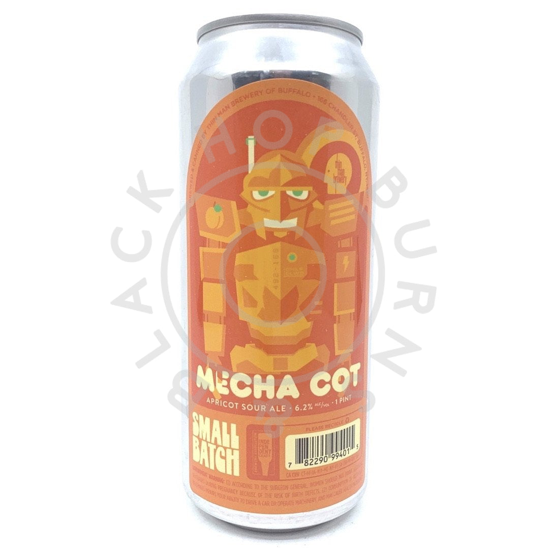 Thin Man Brewery Mecha Cot Apricot Sour 6.2% (473ml can)-Hop Burns & Black