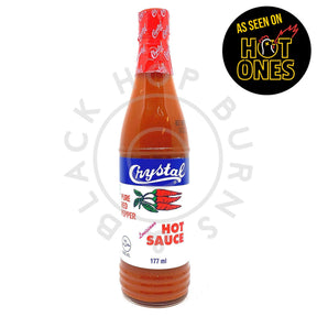 Crystal Louisiana Hot Sauce (177ml)-Hop Burns & Black