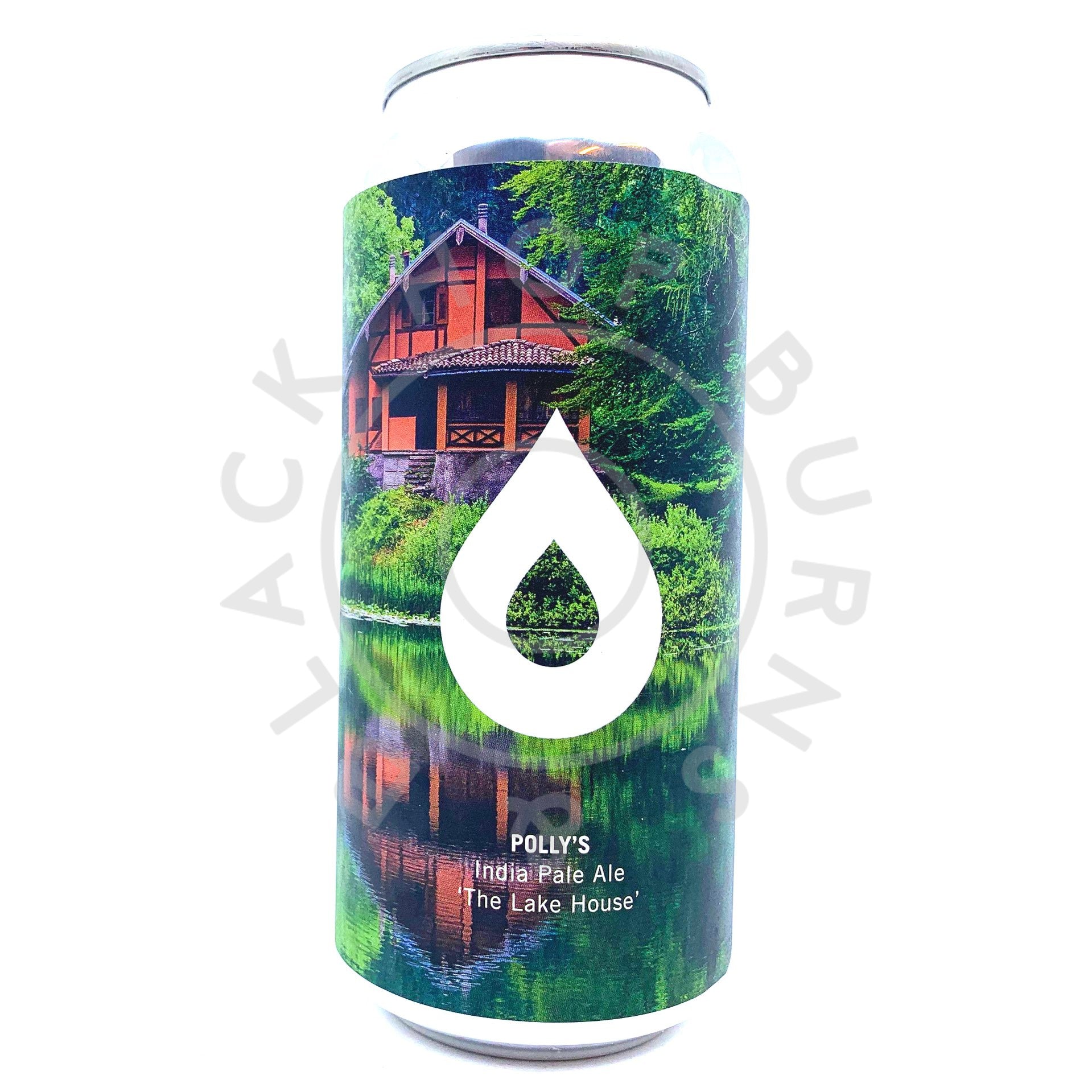 Polly's Brew Co The Lakehouse IPA 6.1% (440ml can)-Hop Burns & Black