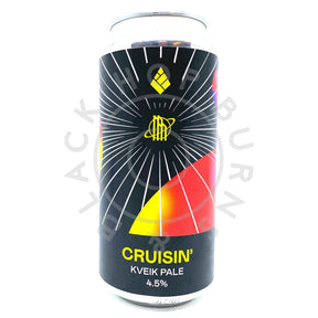 Drop Project x MakeMake Cruisin' Kveik Pale Ale 4.5% (440ml can)-Hop Burns & Black
