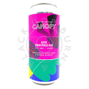Canopy Kite DDH Pale Ale 5% (440ml can)-Hop Burns & Black