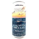 Burnt Mill Magnetic Oceans Pale Ale 4.7% (440ml can)-Hop Burns & Black