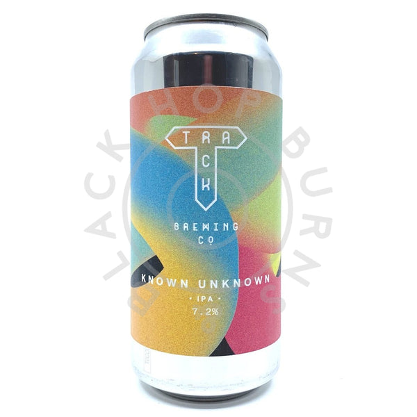 Track Known Unknown IPA 7.2% (440ml can)-Hop Burns & Black