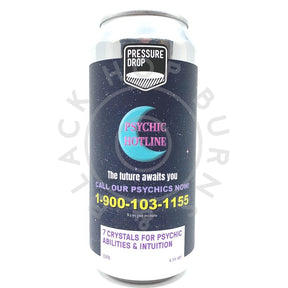 Pressure Drop 7 Crystals For Psychic Abilities & Intuition DIPA 8.5% (440ml can)-Hop Burns & Black