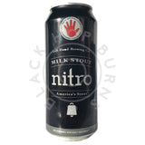 Left Hand Brewing Milk Stout Nitro 6% (473ml can)-Hop Burns & Black