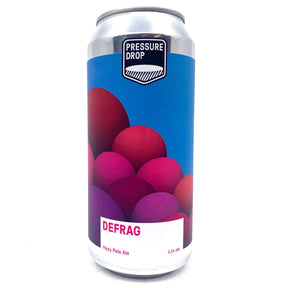 Pressure Drop Defrag Kveik Pale Ale 5.2% (440ml can)-Hop Burns & Black