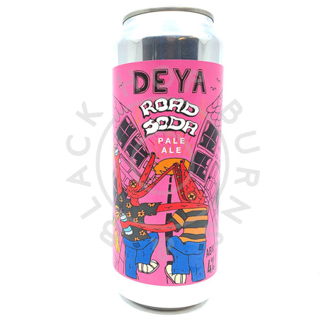 DEYA Road Soda Pale Ale 4% (500ml can)-Hop Burns & Black
