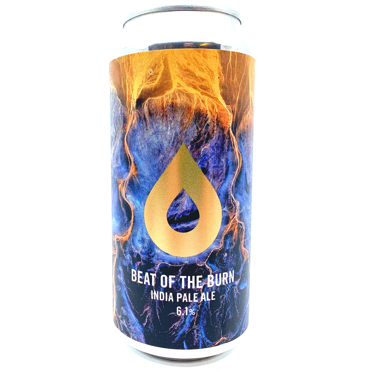 Polly's Brew Co Beat of the Burn IPA 6.1% (440ml can)-Hop Burns & Black
