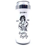 Baron Brewing Softly Softly IPA 6.8% (500ml can)-Hop Burns & Black