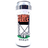 Baron Brewing Skinny Feels Pale Ale 4% (500ml can)-Hop Burns & Black