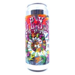 DEYA We Laugh Legitimately IPA 6% (500ml can)-Hop Burns & Black