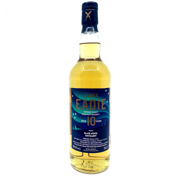 James Eadie Blair Athol 10 year Old Single Malt Whisky The Seven Stars 46% (700ml)-Hop Burns & Black