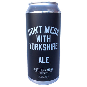 Northern Monk Don't Mess With Yorkshire Pale Ale 4.5% (440ml can)-Hop Burns & Black
