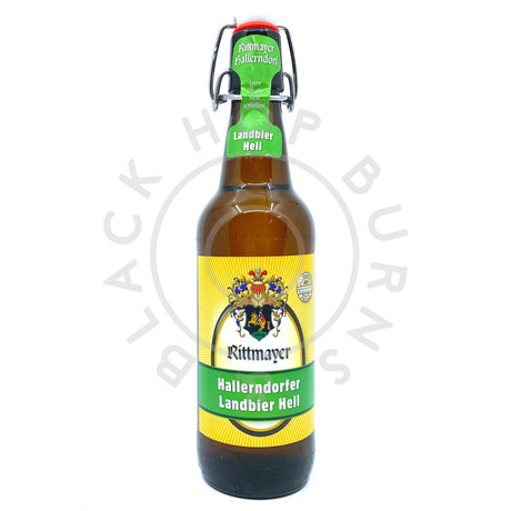 Rittmayer Hallendorfer Landbier 4.9% (500ml)-Hop Burns & Black