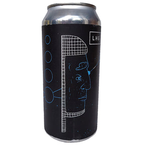 Left Handed Giant Time Loop Foreign Extra Stout 7% (440ml can)-Hop Burns & Black