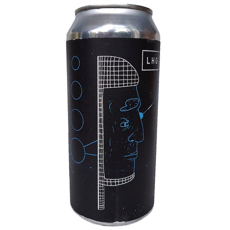 Left Handed Giant Time Loop Foreign Extra Stout 7% (440ml can)-Hop Burns & Black