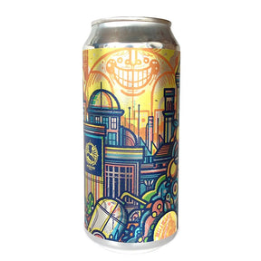 Northern Monk Patrons Project 4.02 Northern Tropics Pineapple and Grapefruit Juice IPA 7.4% (440ml can)-Hop Burns & Black