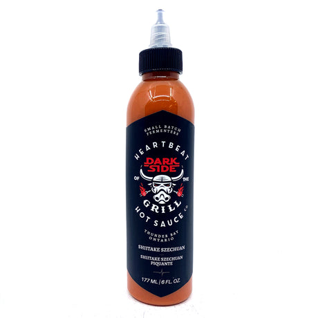 Heartbeat Dark Side of The Grill Shiitake Szechuan Hot Sauce (177ml)-Hop Burns & Black