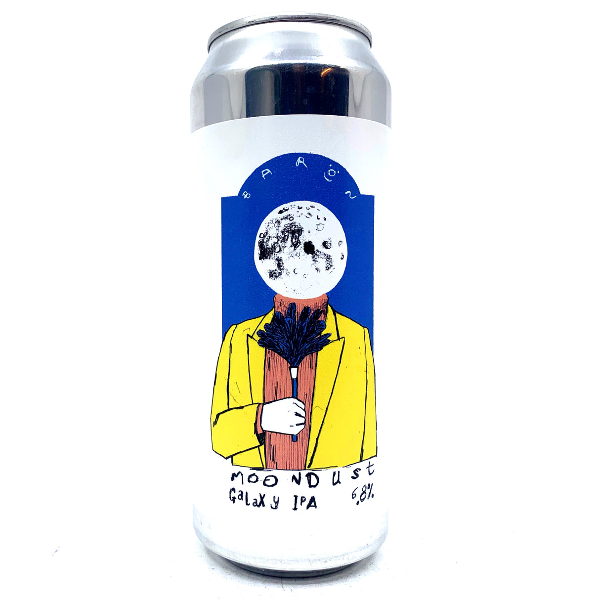 Baron Brewing Moondust IPA 6.8% (500ml can)-Hop Burns & Black
