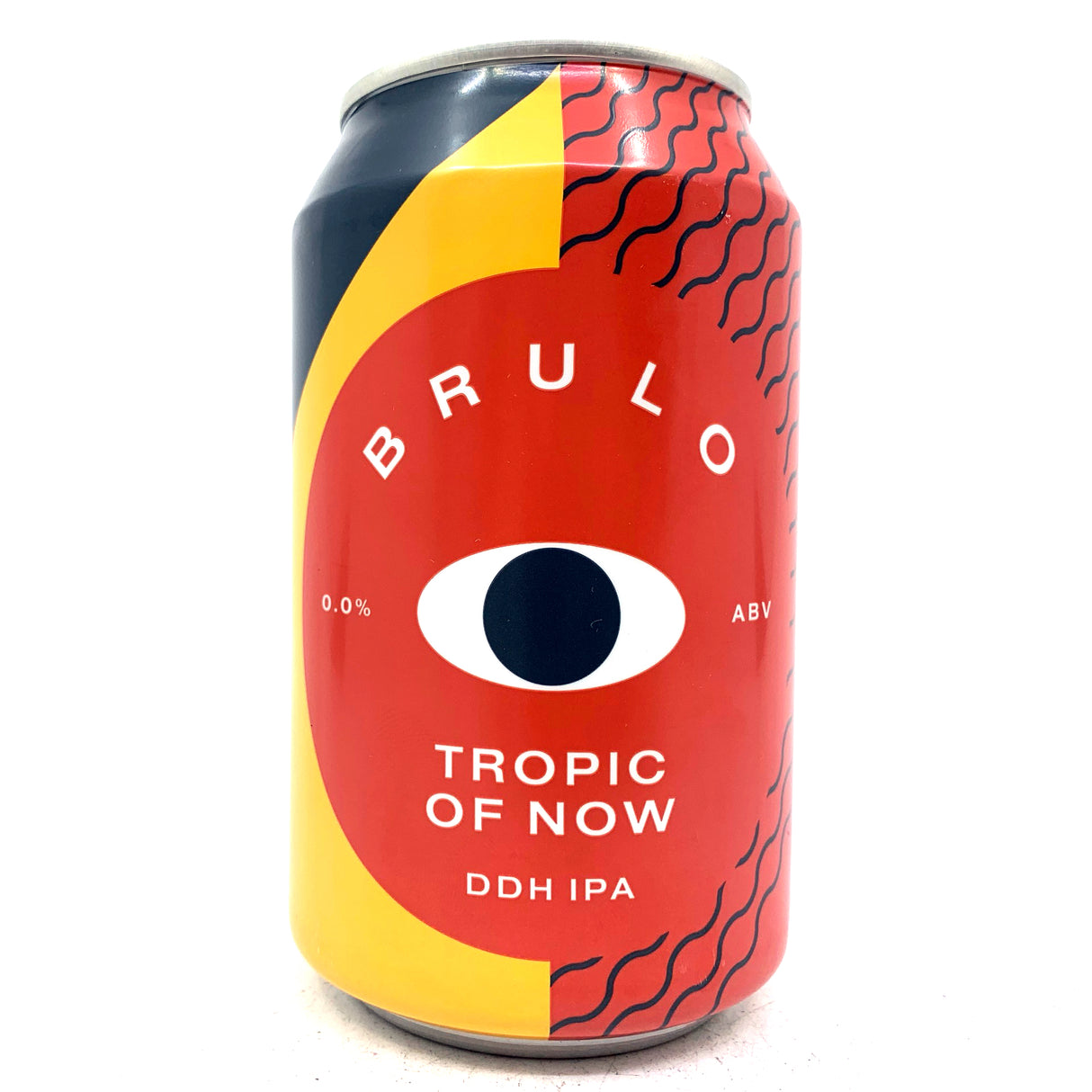 Brulo Tropic of Now DDH Alcohol-Free IPA 0.0% (330ml can)-Hop Burns & Black