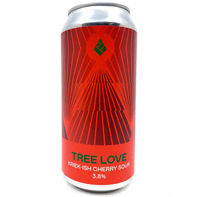 Drop Project Tree Love Kriek-ish Cherry Sour 3.8% (440ml can)-Hop Burns & Black