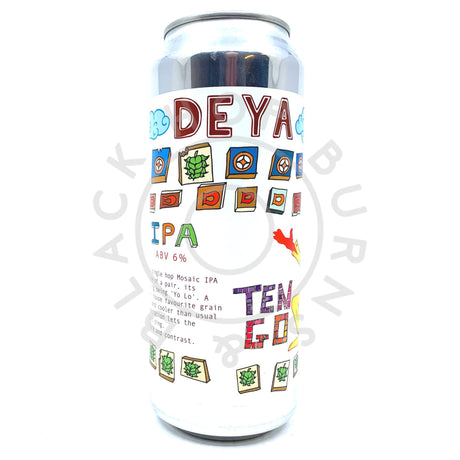 DEYA Tengo New England IPA 6% (500ml can)-Hop Burns & Black