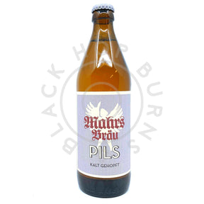 Mahrs Brau Pils 4.9% (500ml)-Hop Burns & Black
