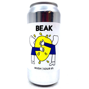 Beak Brewery Mush Sour 6% (440ml can)-Hop Burns & Black