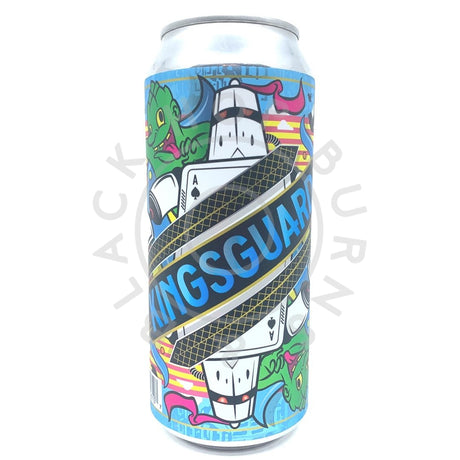 LIC Beer Project Kingsguard DDH IPA 7% (473ml can)-Hop Burns & Black