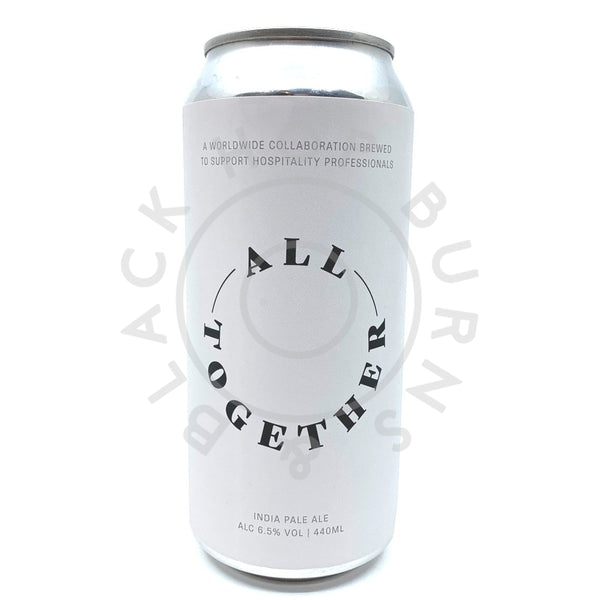 Left Handed Giant All Together IPA 6.5% (440ml can)-Hop Burns & Black