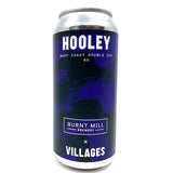 Villages x Burnt Mill Hooley West Coast Double IPA 8% (440ml can)-Hop Burns & Black