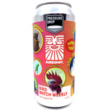 Pressure Drop x Sureshot Birdwatch Weekly New England IPA 7.2% (440ml can)-Hop Burns & Black