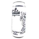 St Mars Of The Desert Battle of Frogs & Mice: FROGS Belgian Brune Ale 8% (440ml can)-Hop Burns & Black