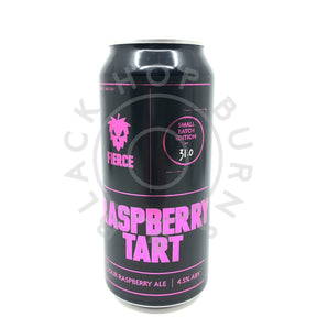 Fierce Beer Raspberry Tart Sour 4.5% (440ml can)-Hop Burns & Black