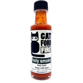 Catford Fire Holy Smoke Chilli Sauce (100ml)-Hop Burns & Black