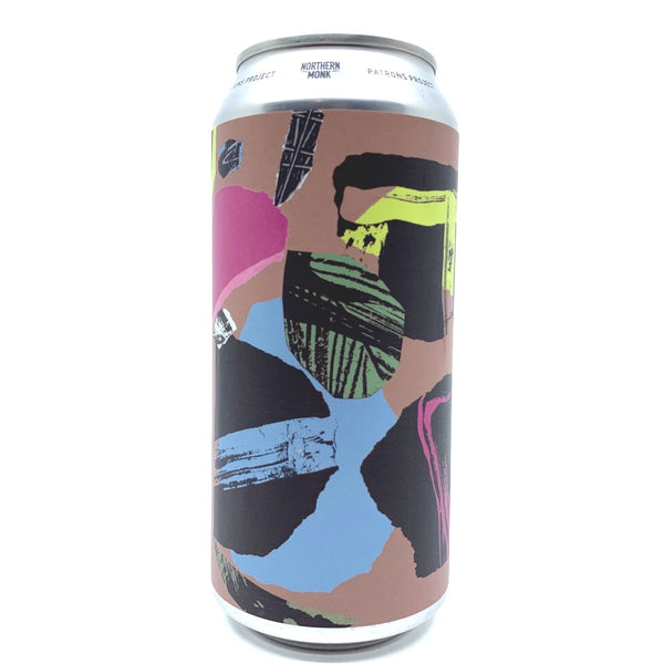 Northern Monk Everyday Abstract DDH IPA Patrons Project 25.01 7.2% (440ml can)-Hop Burns & Black