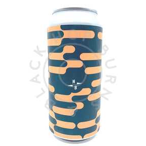 North Metronomic West Coast IPA 6.5% (440ml can)-Hop Burns & Black