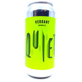 Verdant Quiet Charge Pale Ale 4.5% (440ml can)-Hop Burns & Black