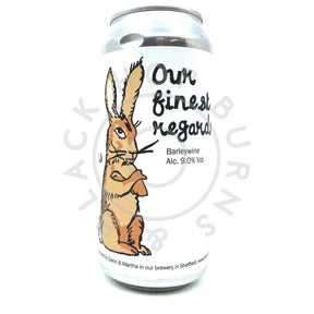 St Mars Of The Desert Our Finest Regards English Barley Wine 9% (440ml can)-Hop Burns & Black