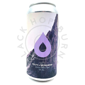 Polly's Brew Co x Big Mountain Brewing Co Oh My Pale Ale 5.8% (440ml can)-Hop Burns & Black