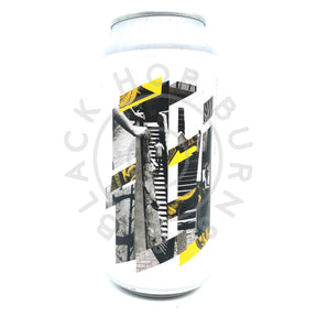 Whiplash Jungle Window IPA 7% (440ml can)-Hop Burns & Black