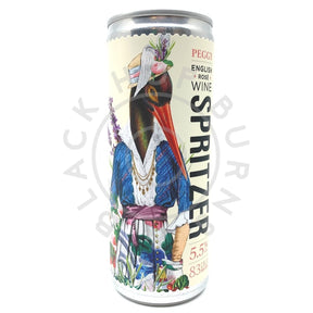 The Uncommon English Rose Wine Spritzer 2019 5.5% (250ml can)-Hop Burns & Black
