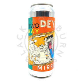 DEYA Two Way Mirror Pale Ale 5% (500ml can)-Hop Burns & Black