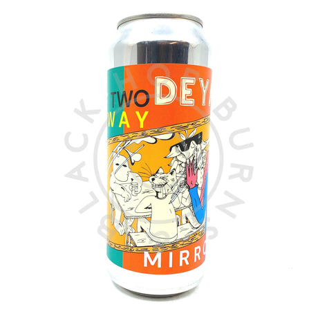 DEYA Two Way Mirror Pale Ale 5% (500ml can)-Hop Burns & Black