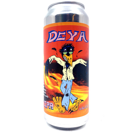 DEYA Travelling In A Straight Line IPA 6.8% (500ml can)-Hop Burns & Black