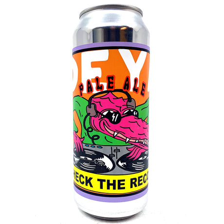 DEYA Check The Record Pale Ale 4% (500ml can)-Hop Burns & Black