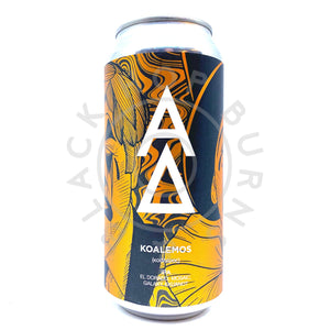 Alpha Delta Koalemos IPA 7% (440ml can)-Hop Burns & Black