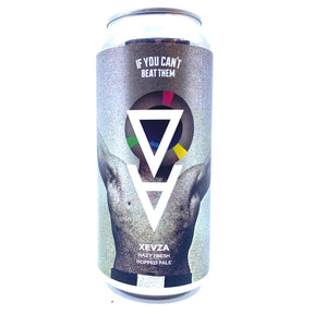 Alpha Delta Xevza Hazy Fresh Hopped Pale 5% (440ml can)-Hop Burns & Black