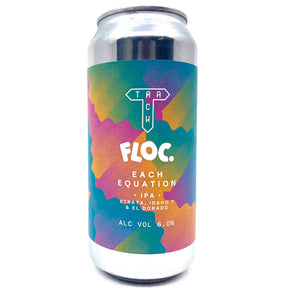 Track x Floc Each Equation IPA 6% (440ml can)-Hop Burns & Black