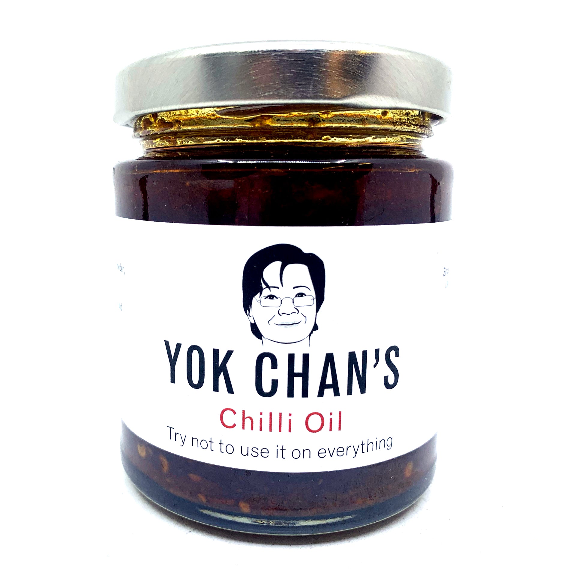 Yok Chan's Chilli Oil (190ml)-Hop Burns & Black